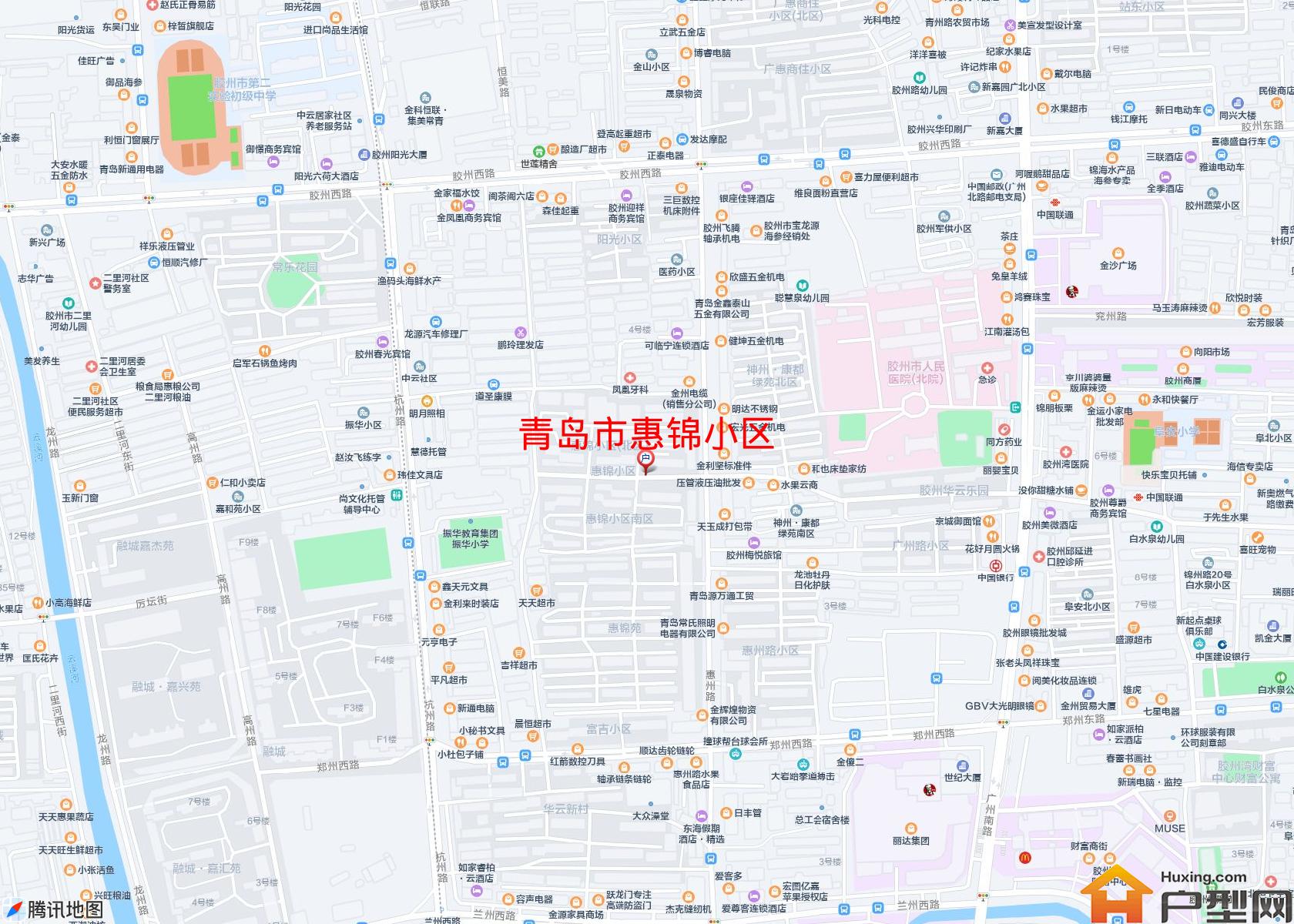 惠锦小区小区 - 户型网