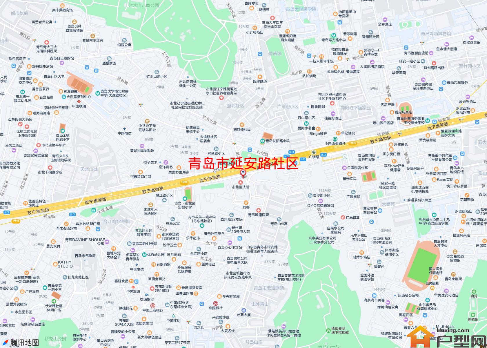 延安路社区小区 - 户型网