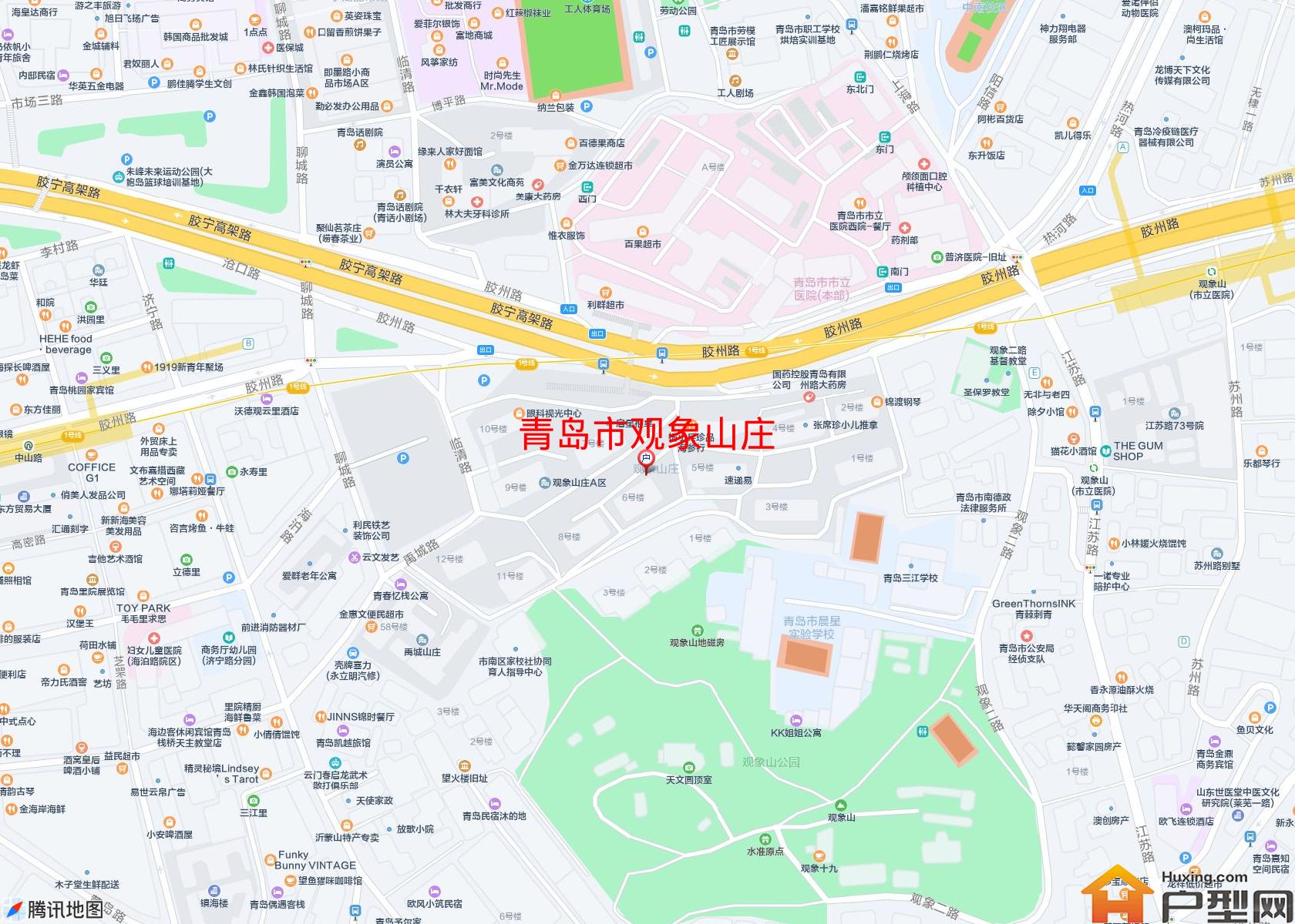 观象山庄小区 - 户型网