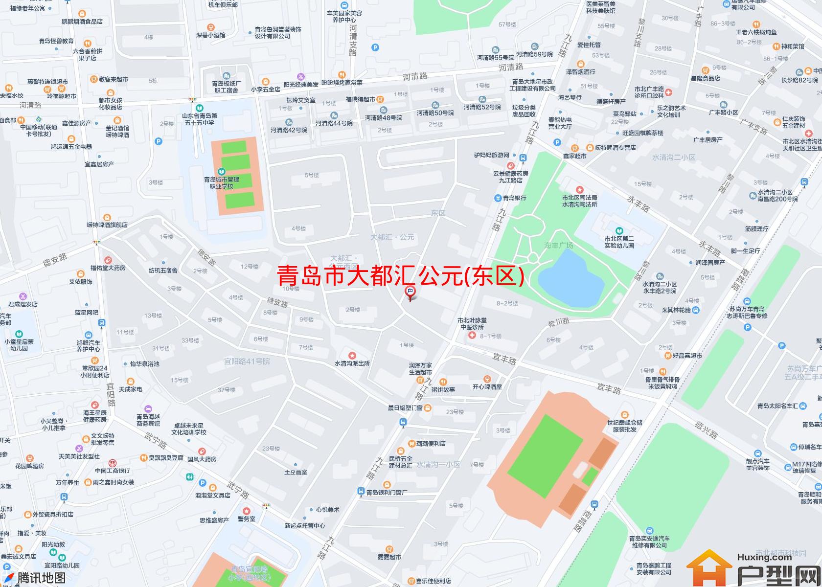 大都汇公元(东区)小区 - 户型网