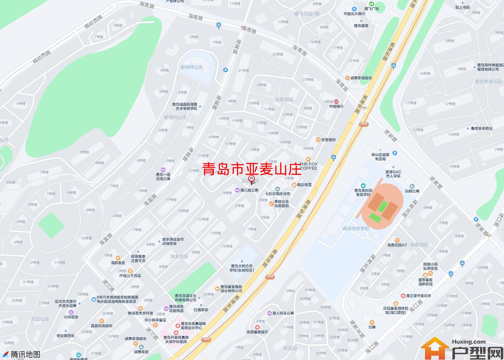 亚麦山庄小区 - 户型网