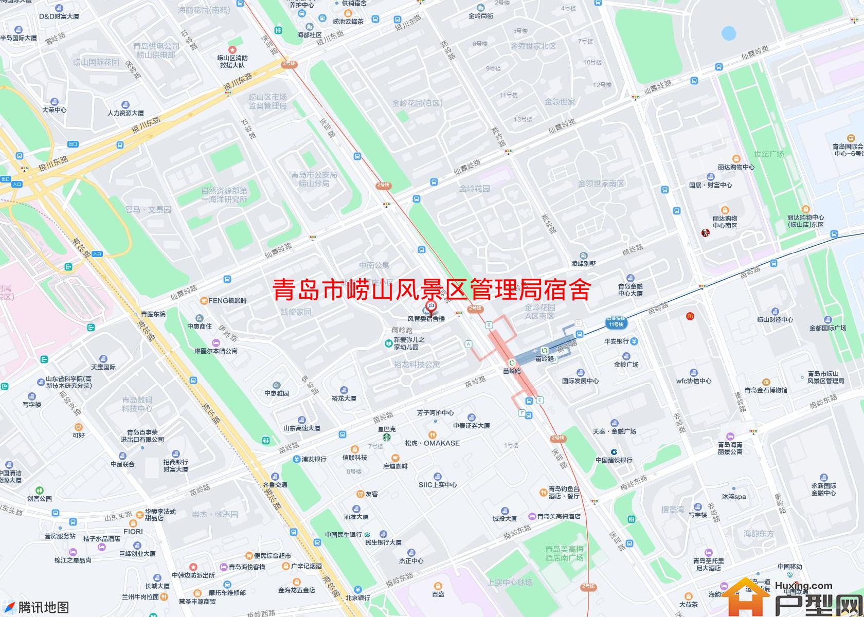 崂山风景区管理局宿舍小区 - 户型网