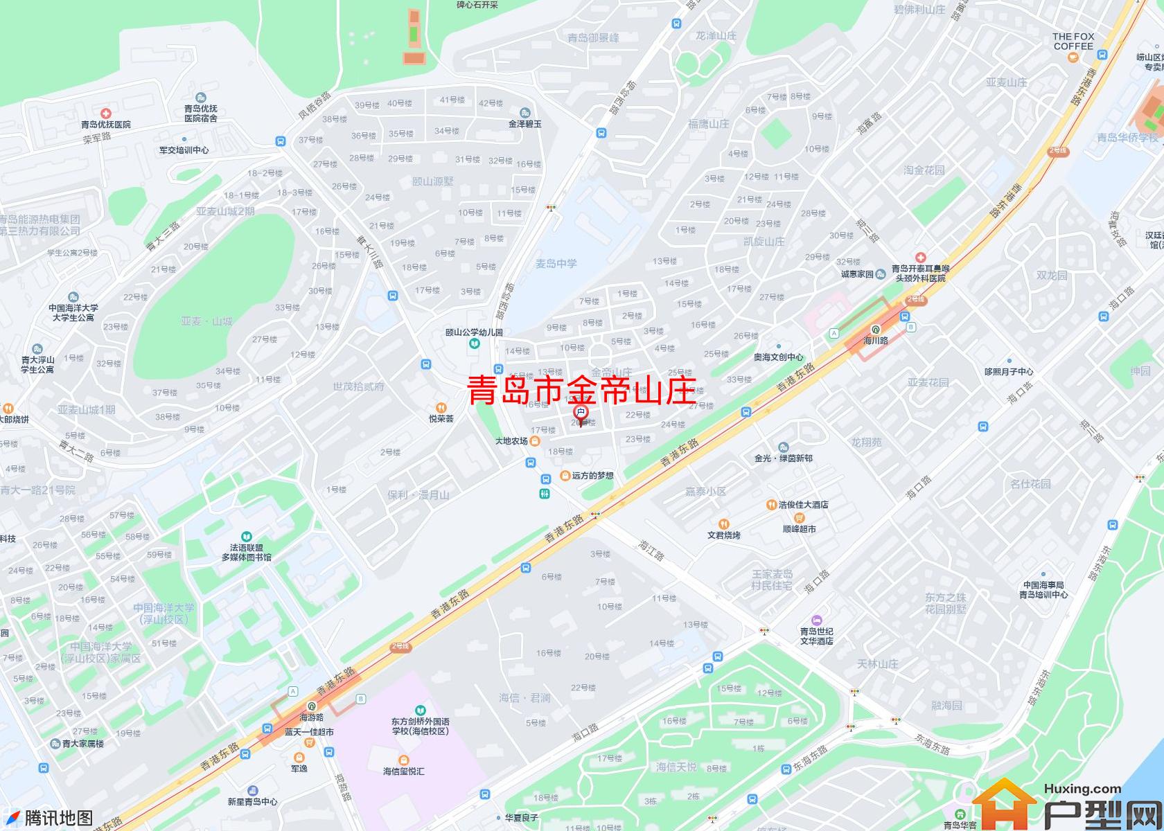 金帝山庄小区 - 户型网