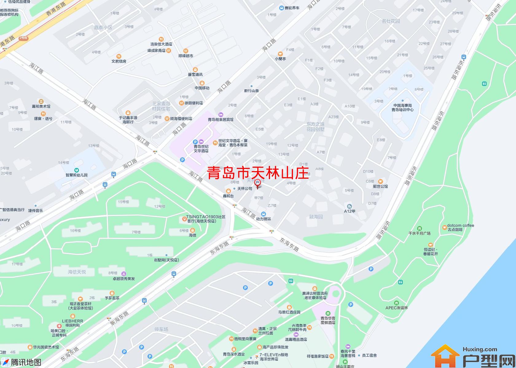 天林山庄小区 - 户型网