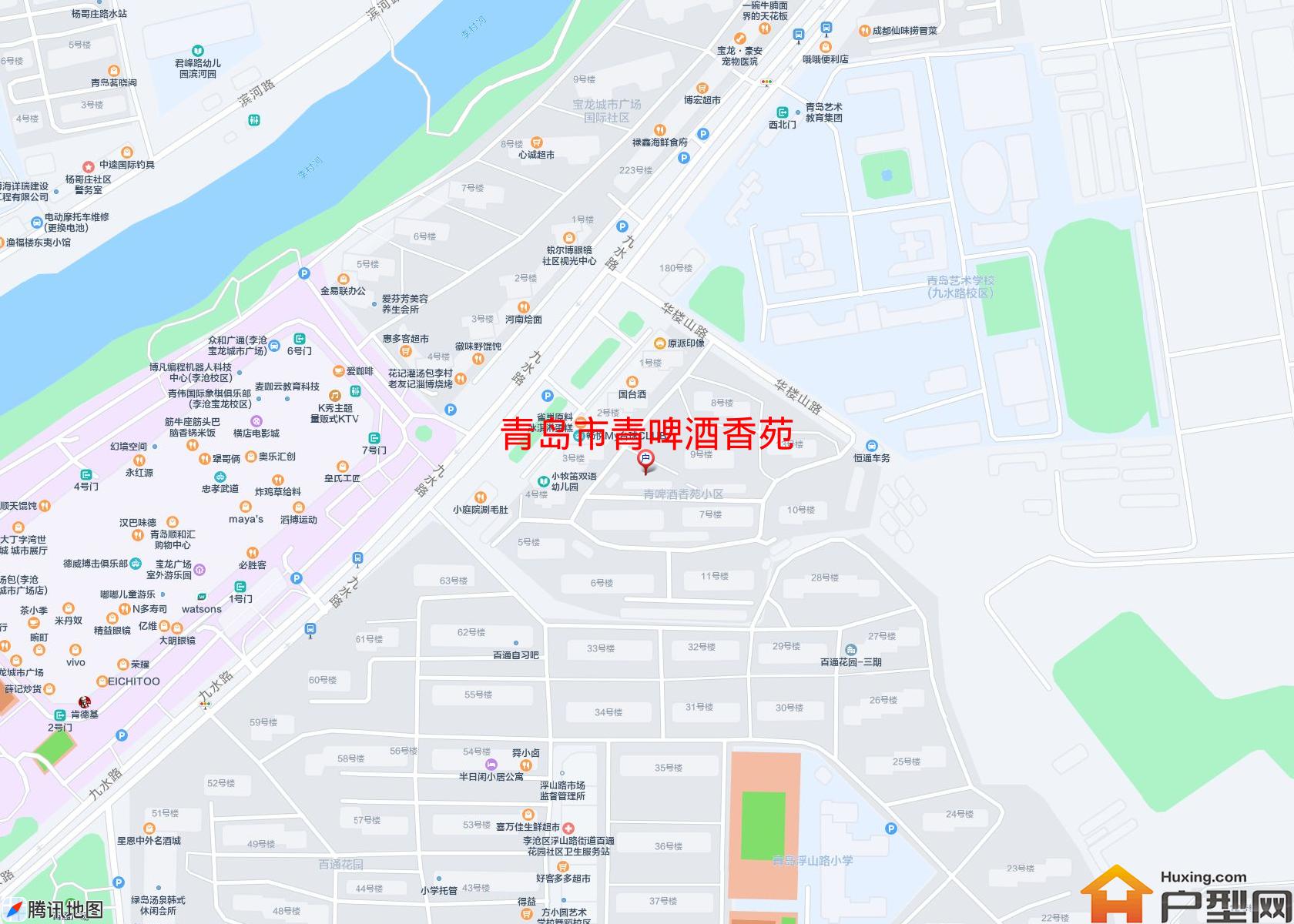 青啤酒香苑小区 - 户型网