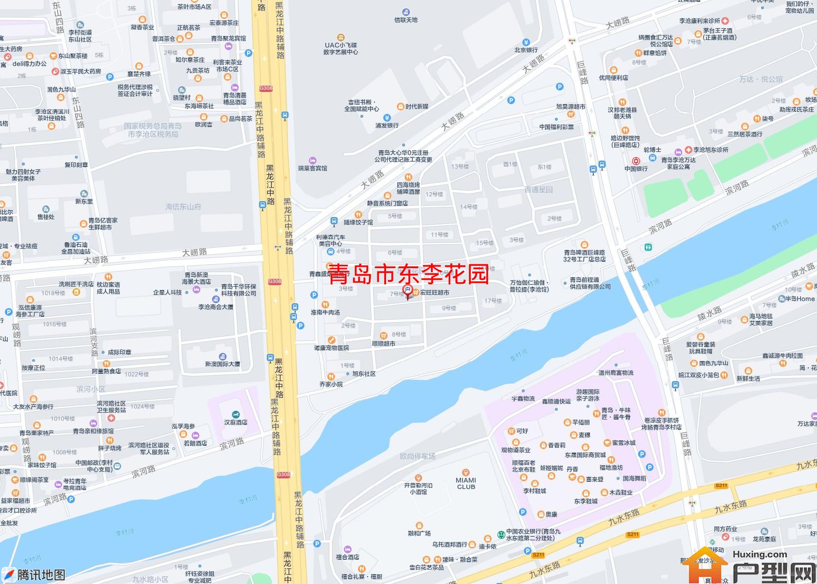 东李花园小区 - 户型网