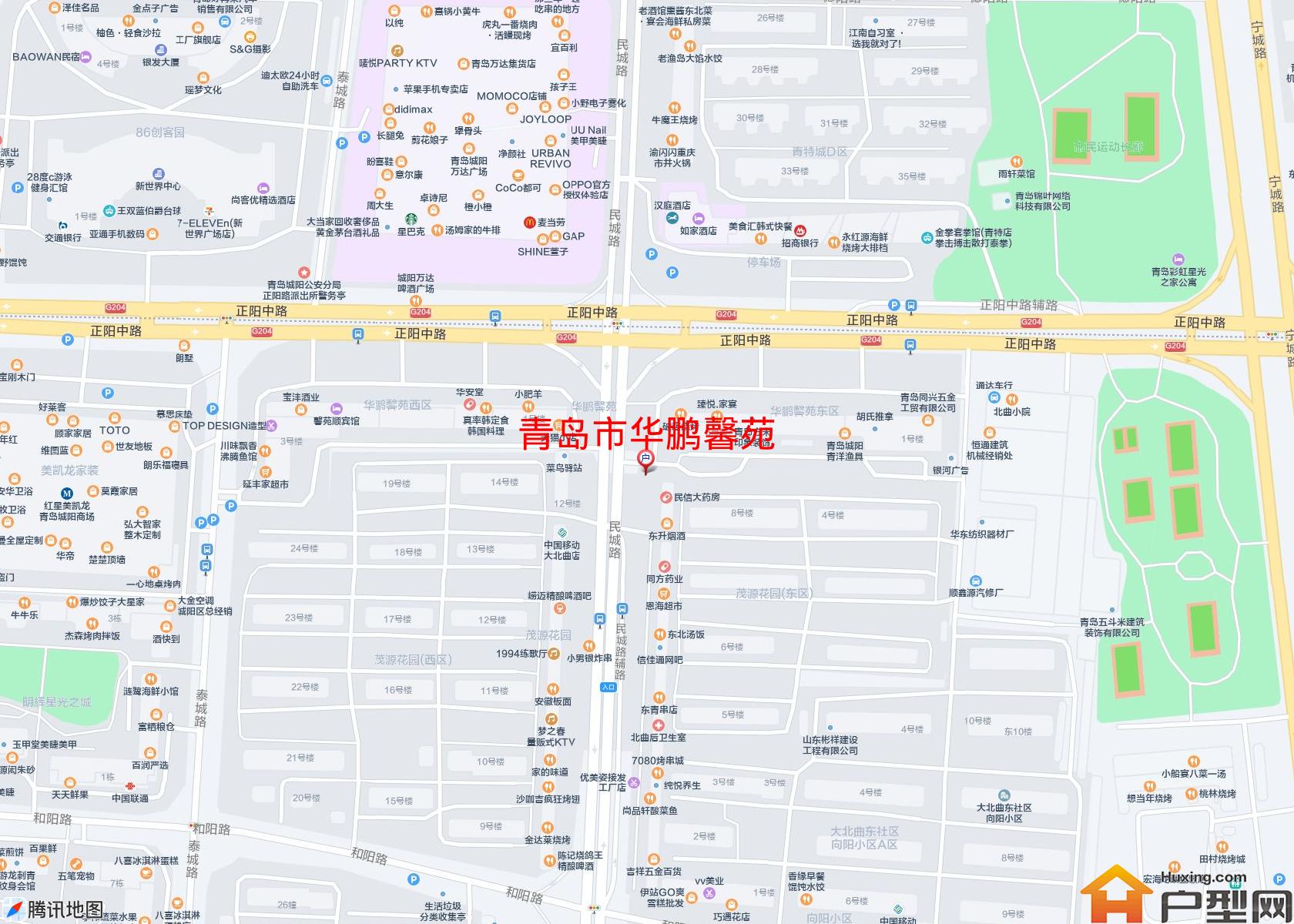 华鹏馨苑小区 - 户型网