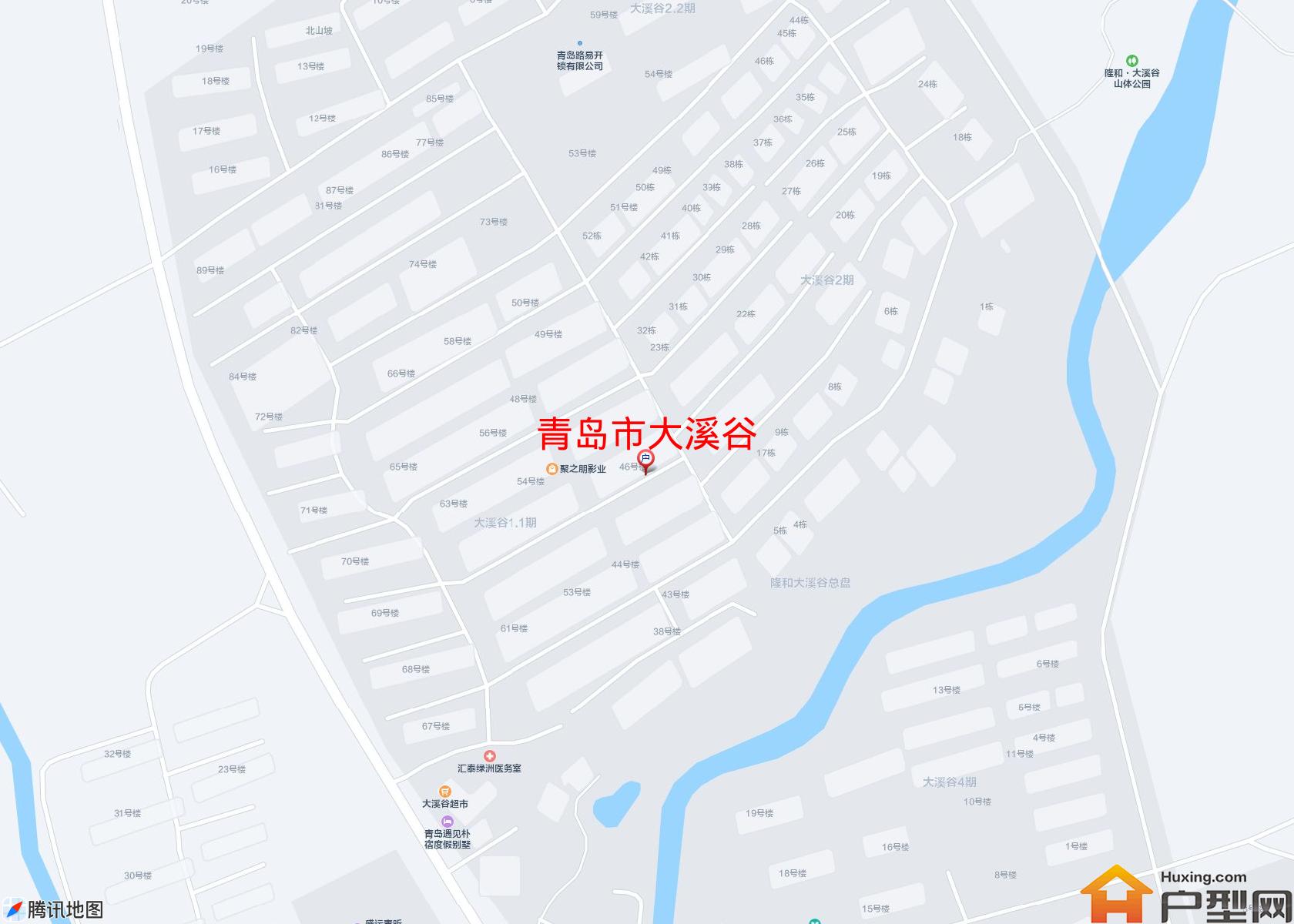 大溪谷小区 - 户型网