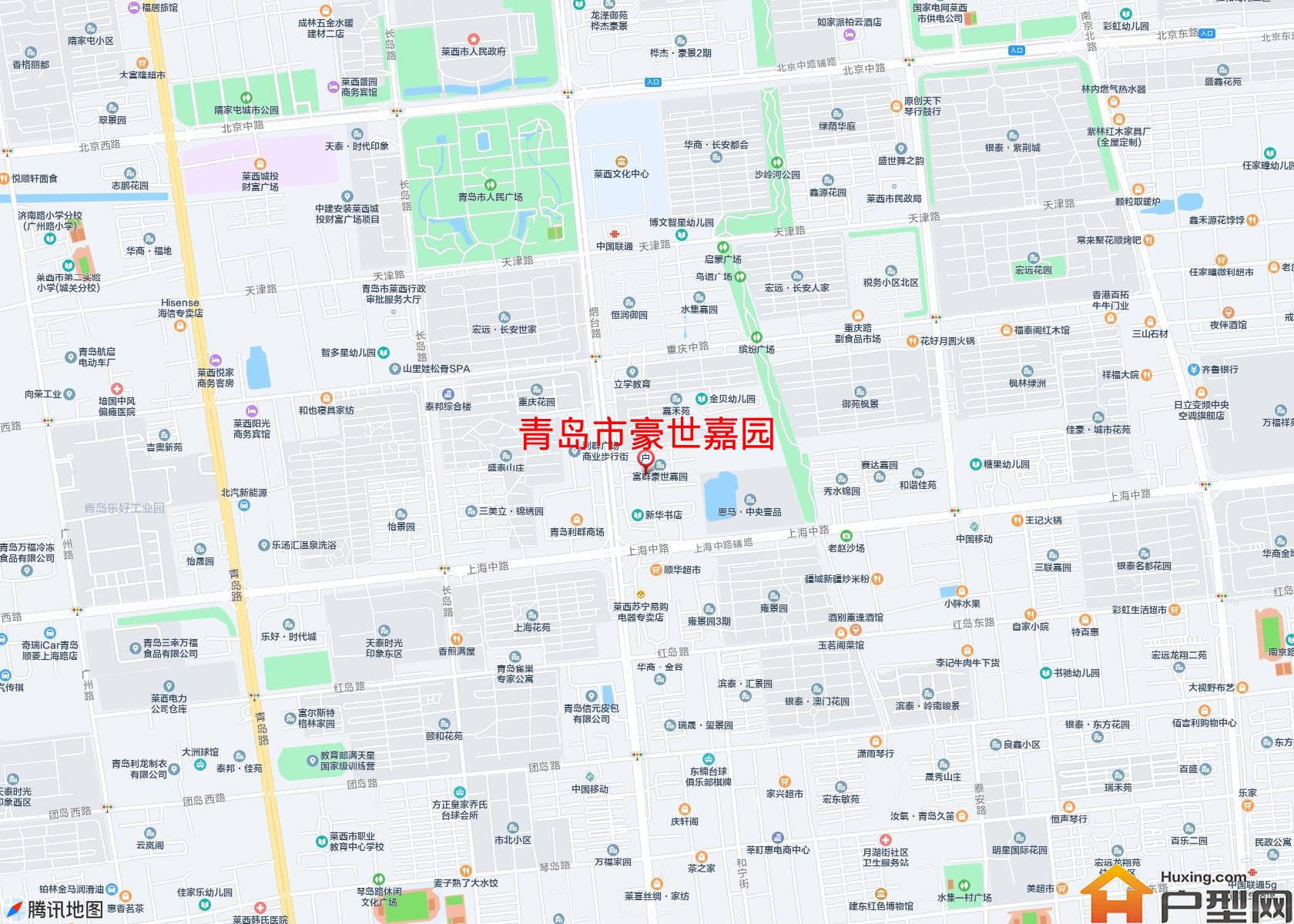 豪世嘉园小区 - 户型网