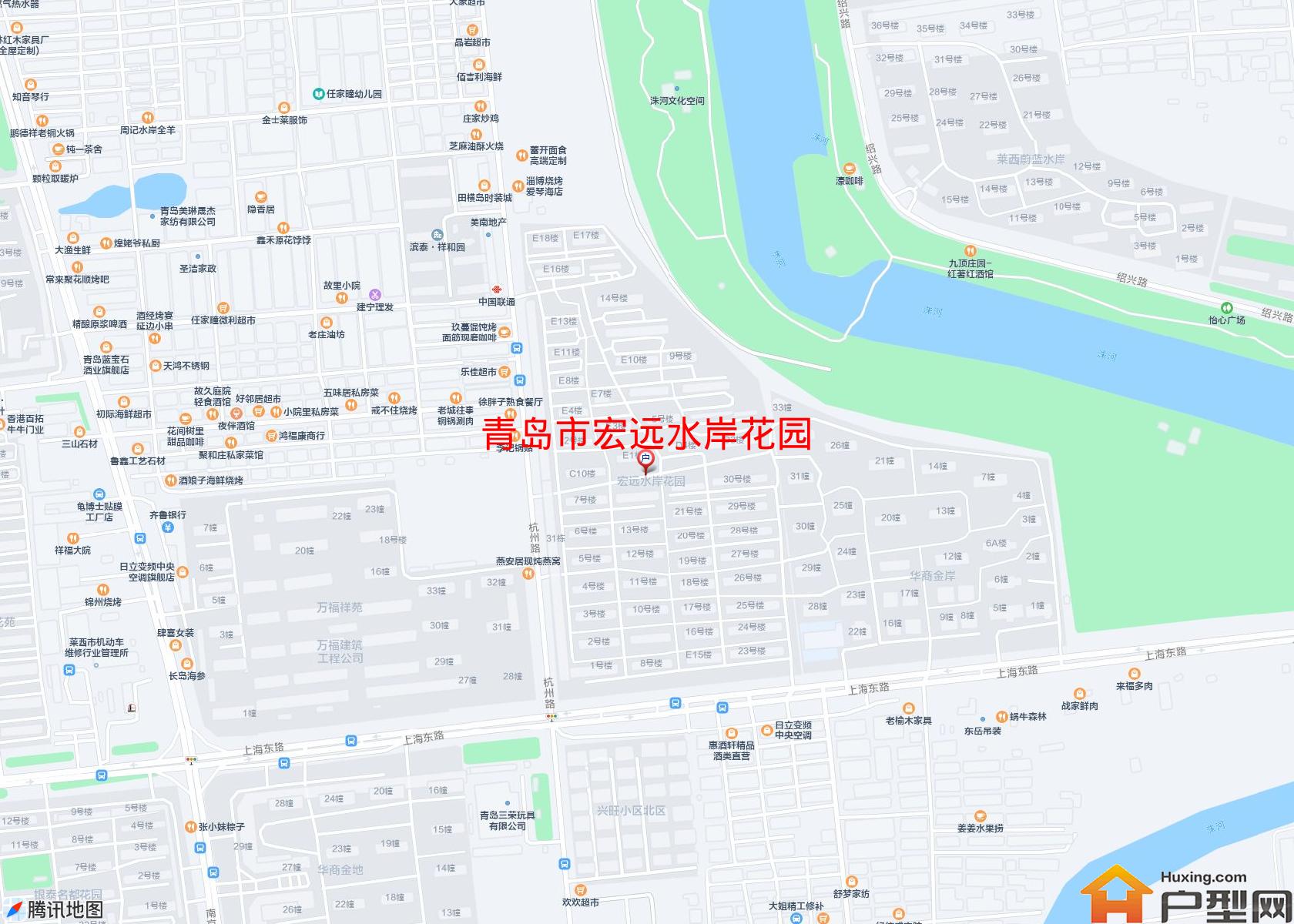 宏远水岸花园小区 - 户型网