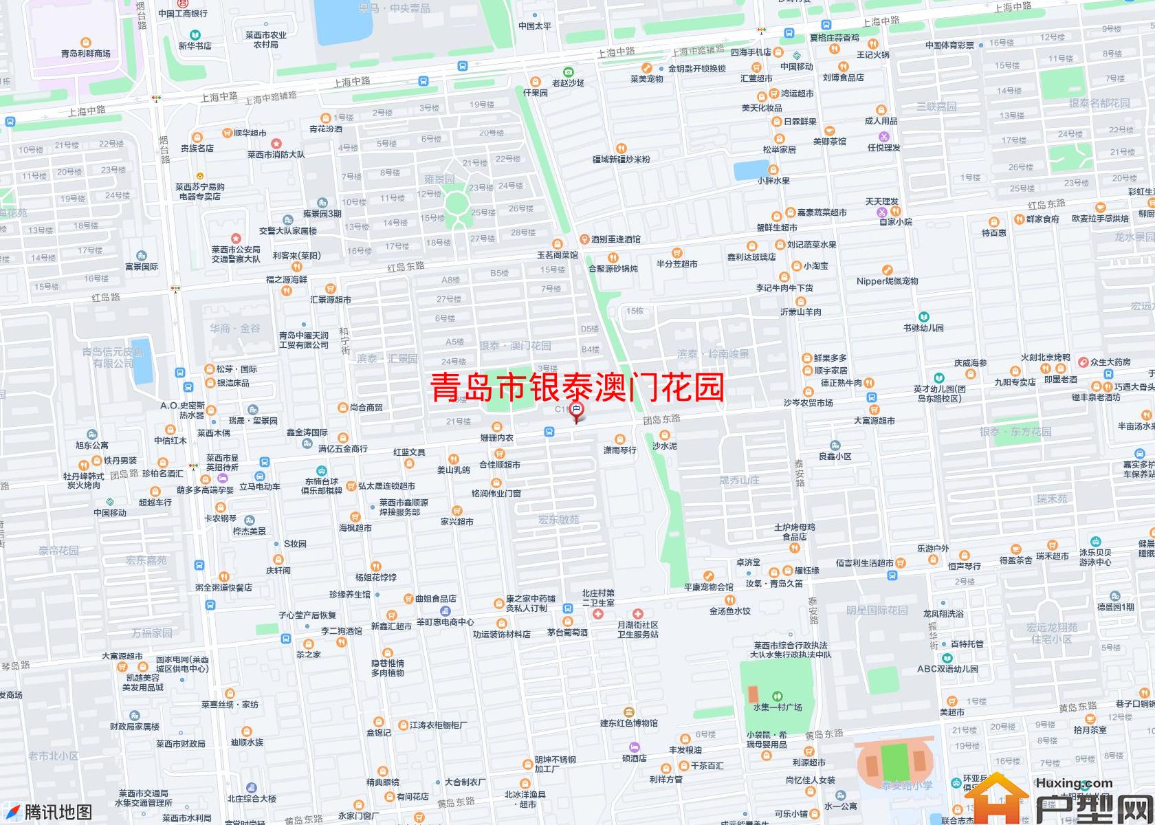 银泰澳门花园小区 - 户型网