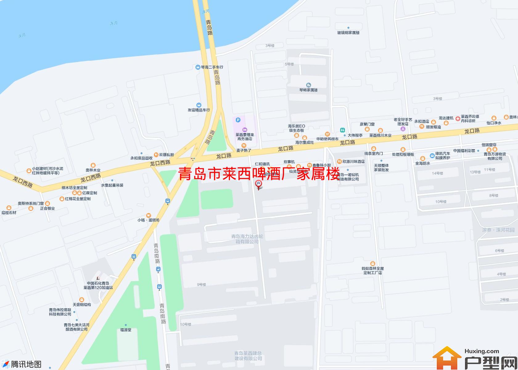 莱西啤酒厂家属楼小区 - 户型网