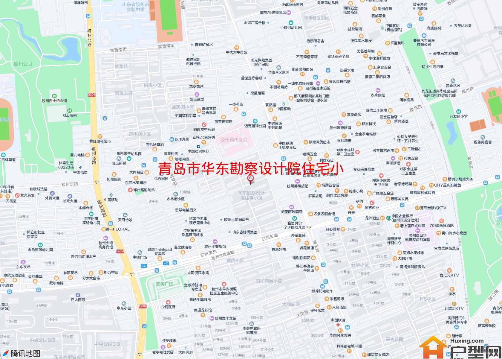 华东勘察设计院住宅小区小区 - 户型网