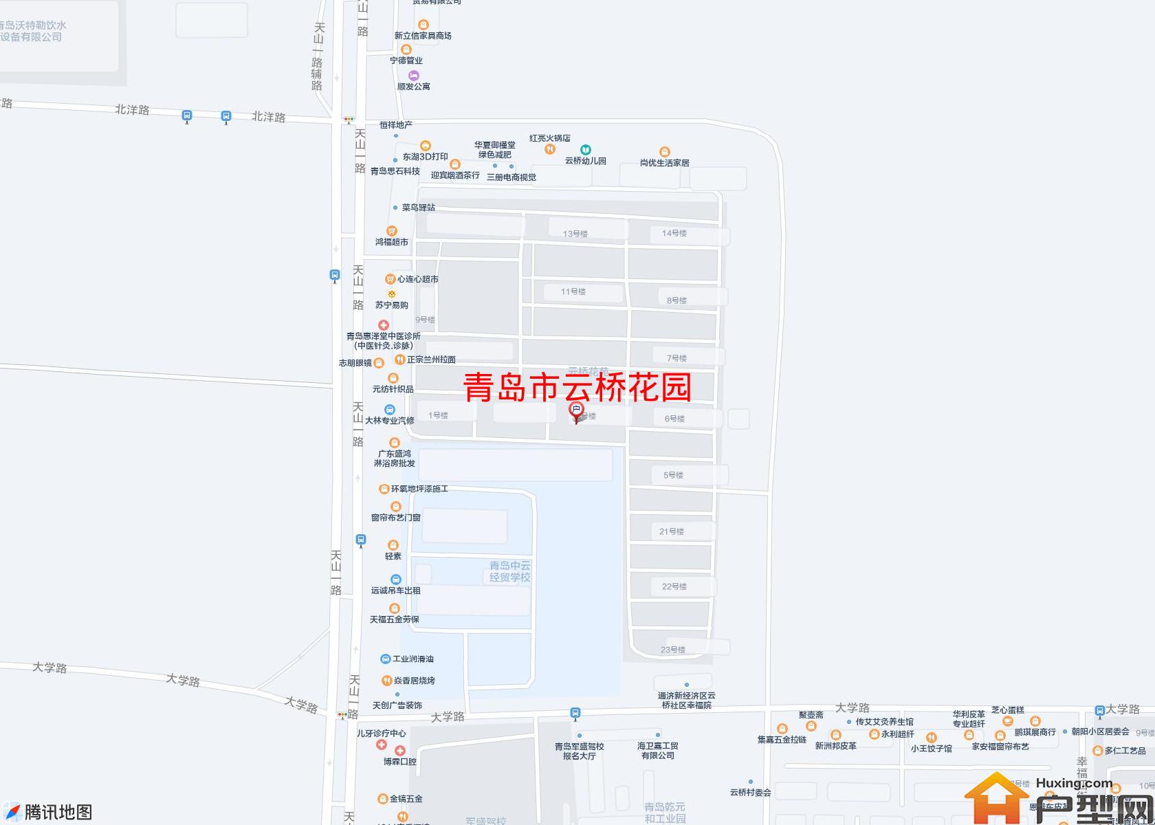 云桥花园小区 - 户型网
