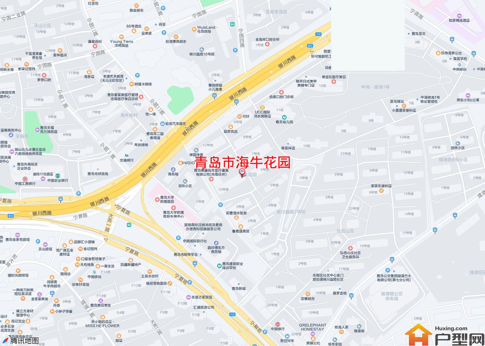 海牛花园小区 - 户型网