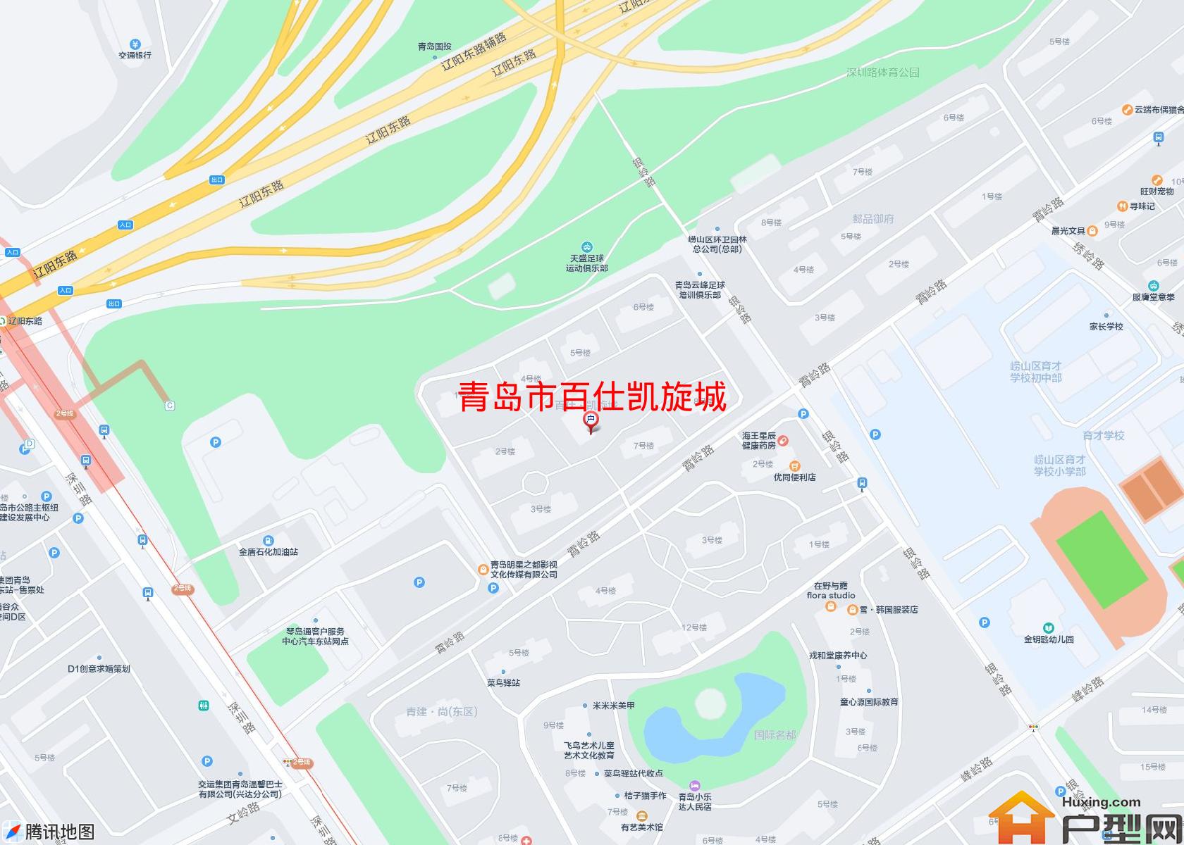 百仕凯旋城小区 - 户型网