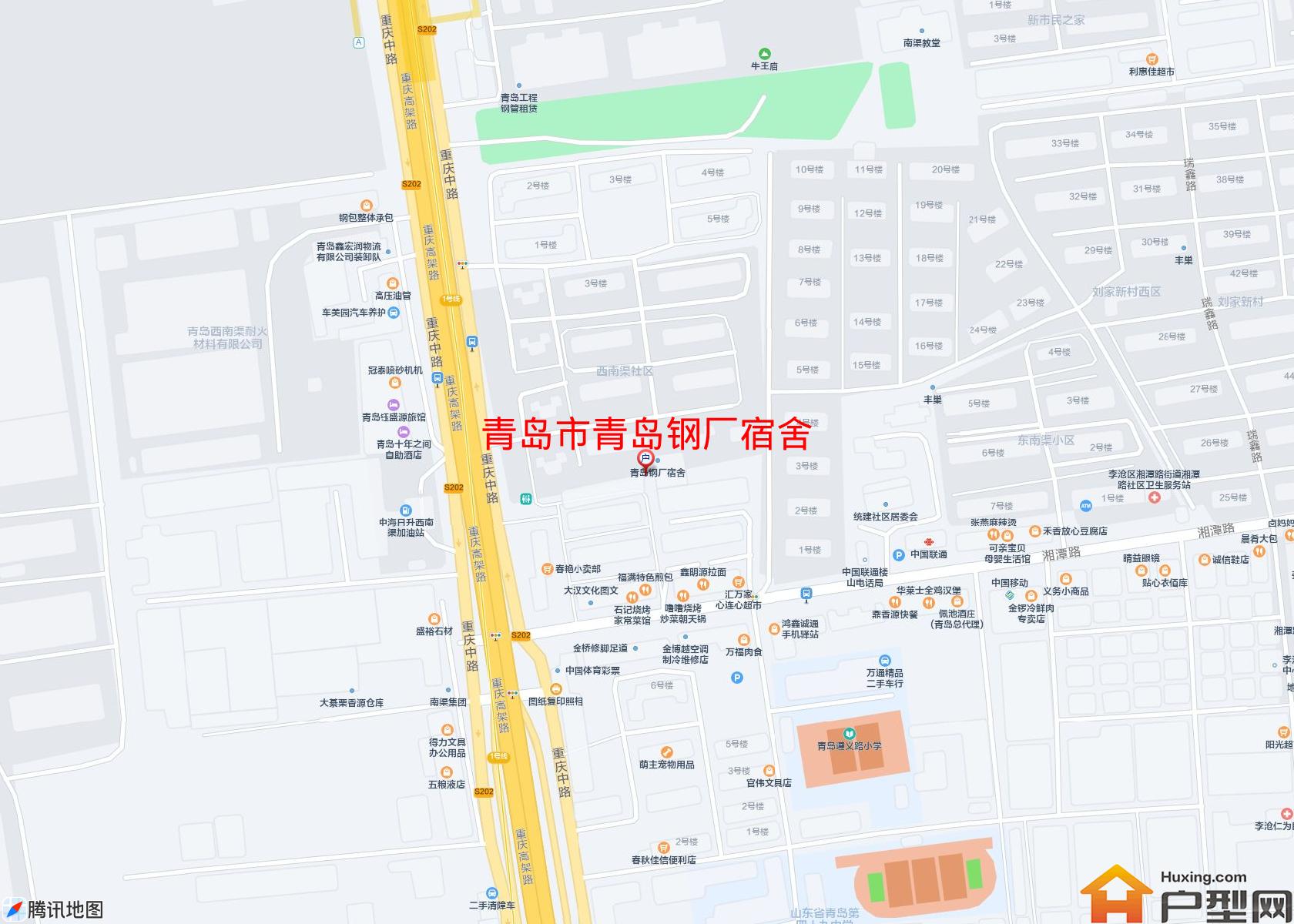 青岛钢厂宿舍小区 - 户型网