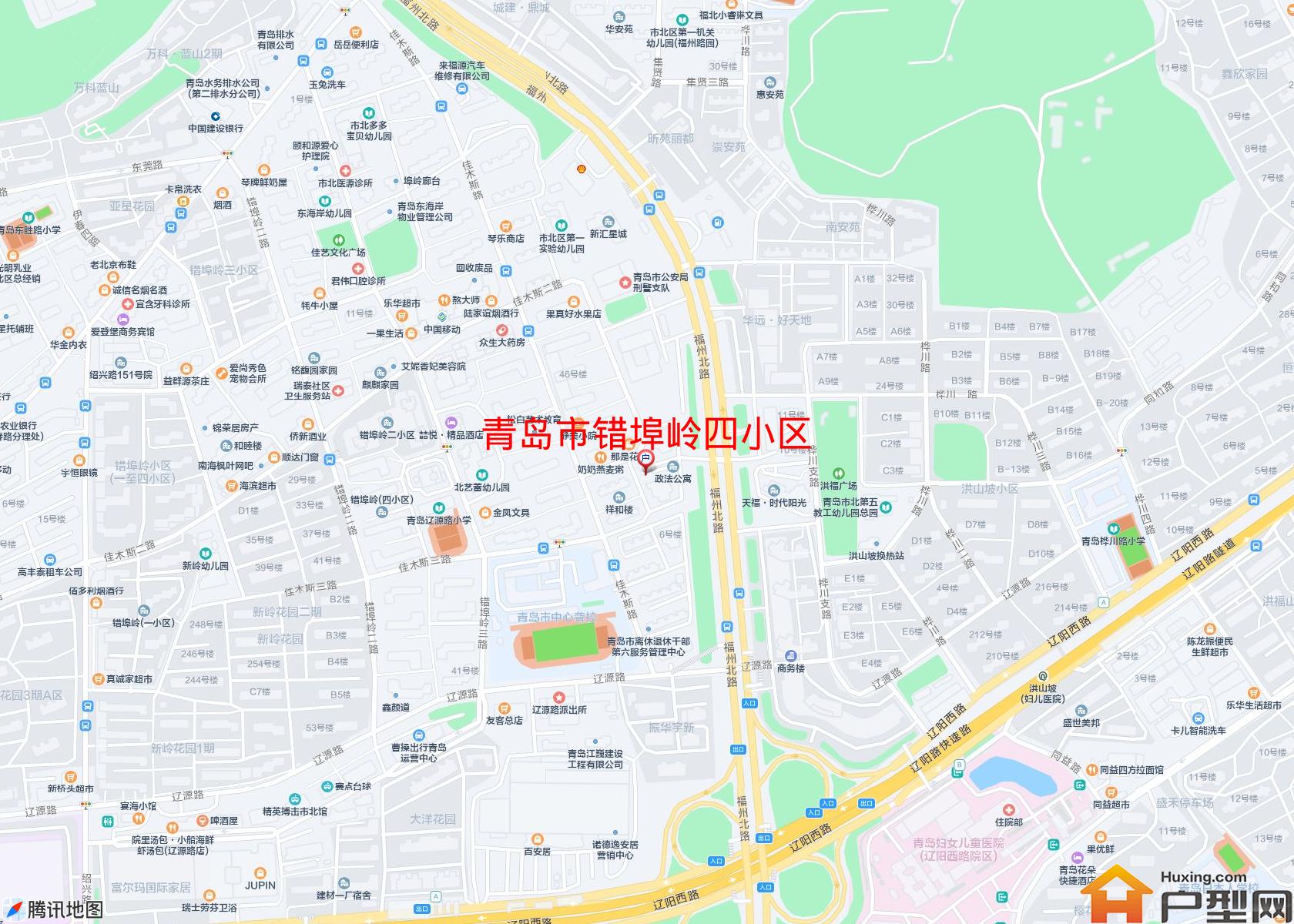 错埠岭四小区小区 - 户型网