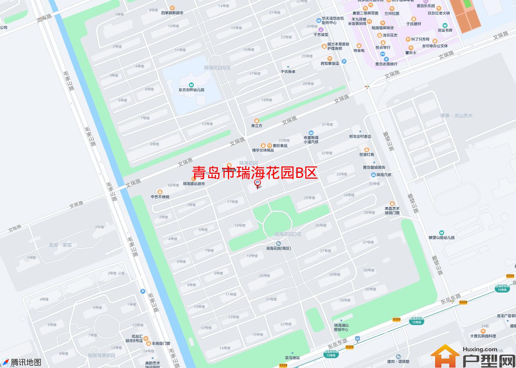 瑞海花园B区小区 - 户型网