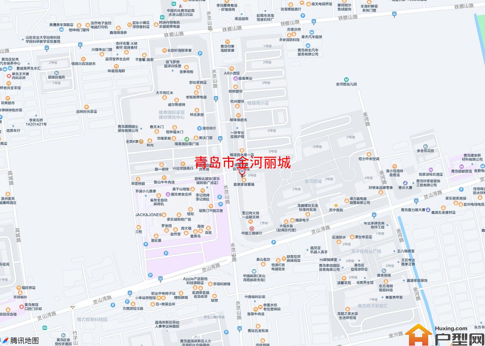 金河丽城小区 - 户型网