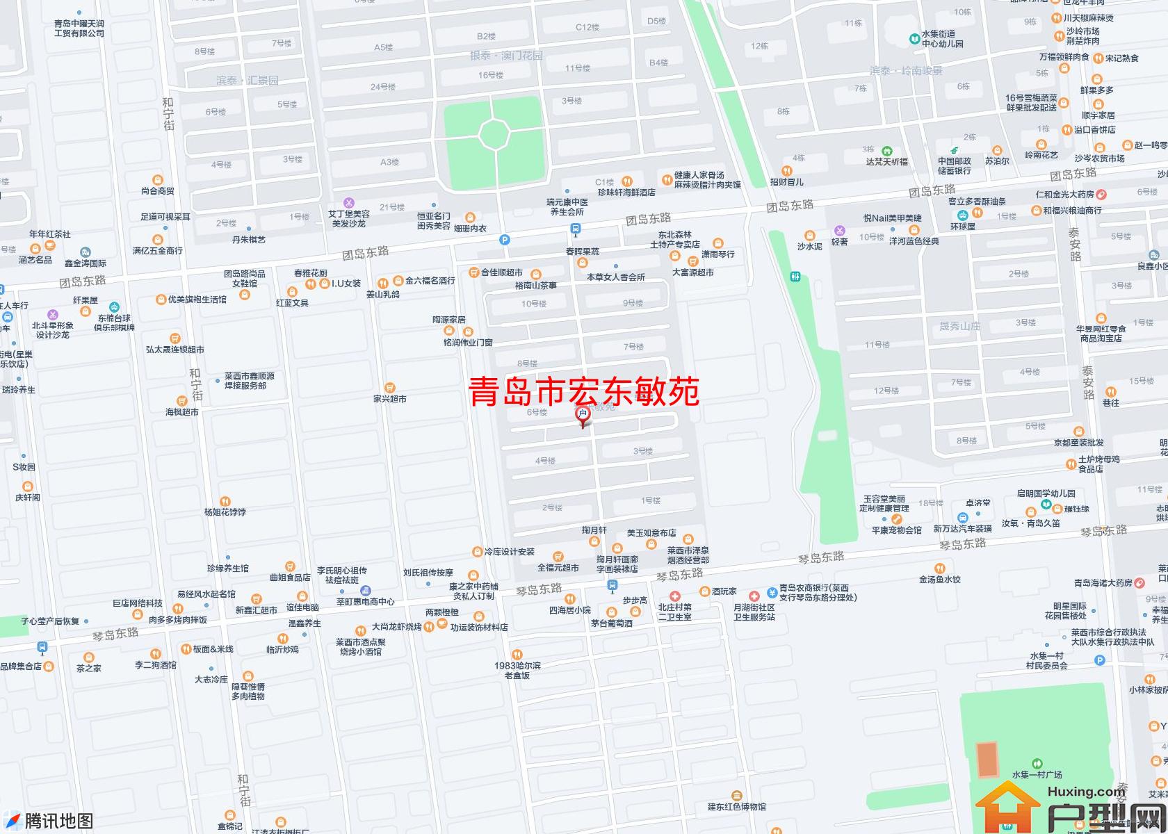 宏东敏苑小区 - 户型网