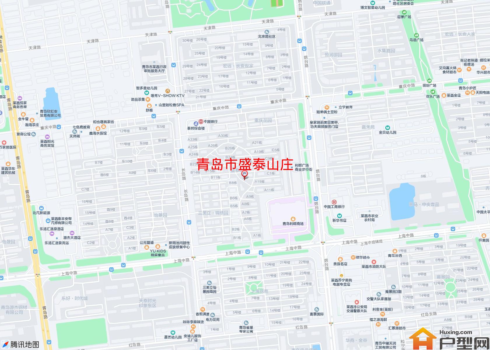 盛泰山庄小区 - 户型网