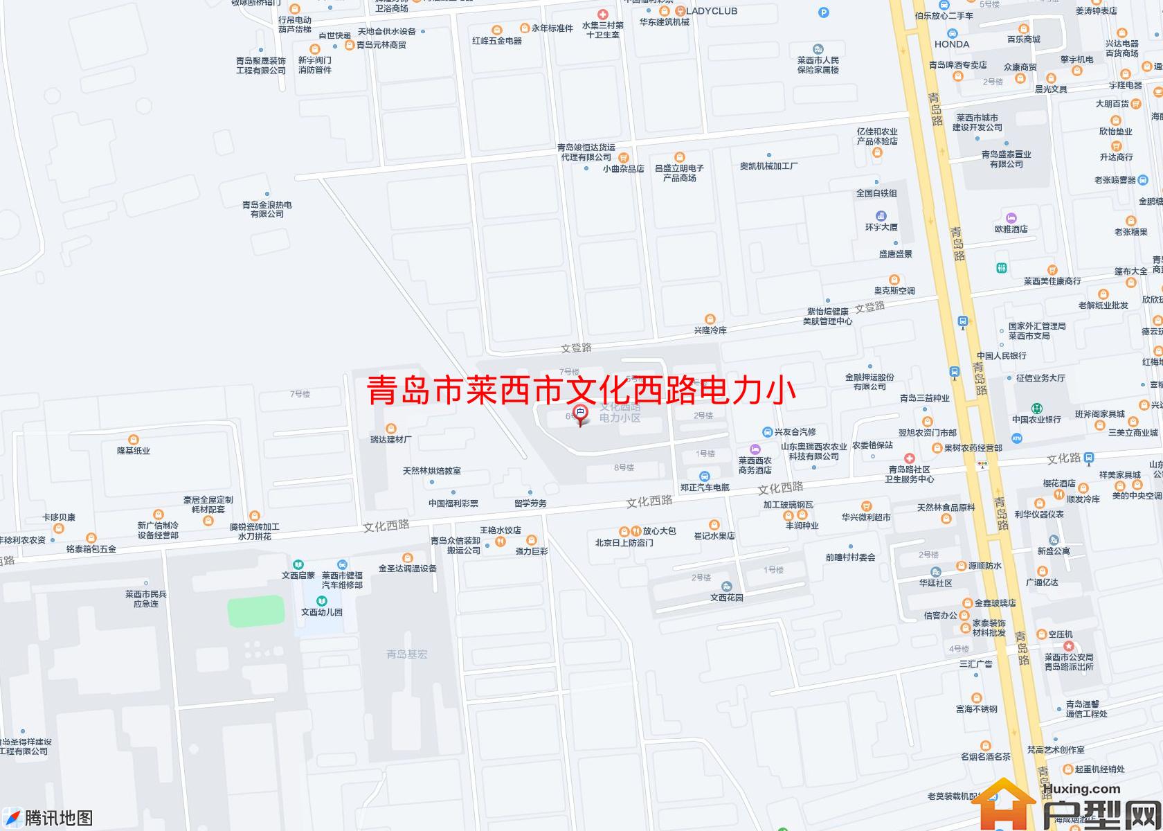 莱西市文化西路电力小区小区 - 户型网