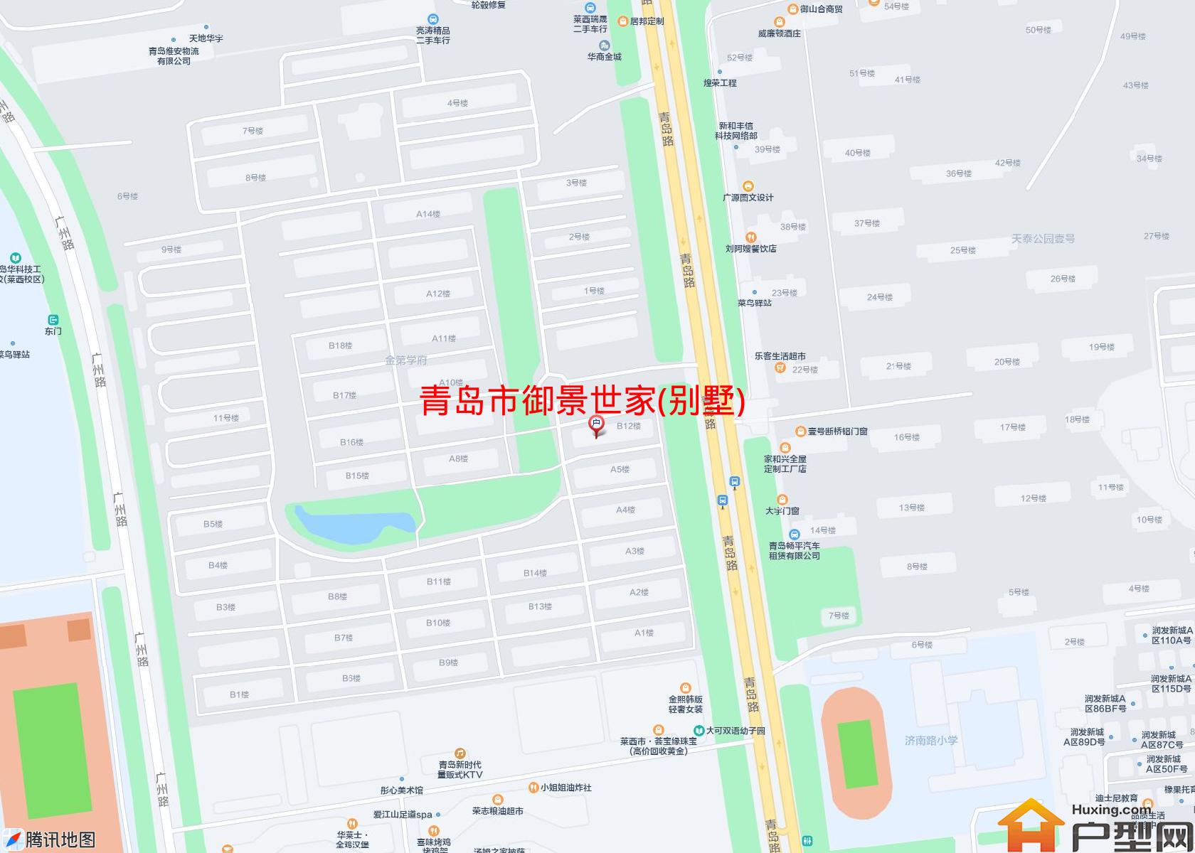 御景世家(别墅)小区 - 户型网