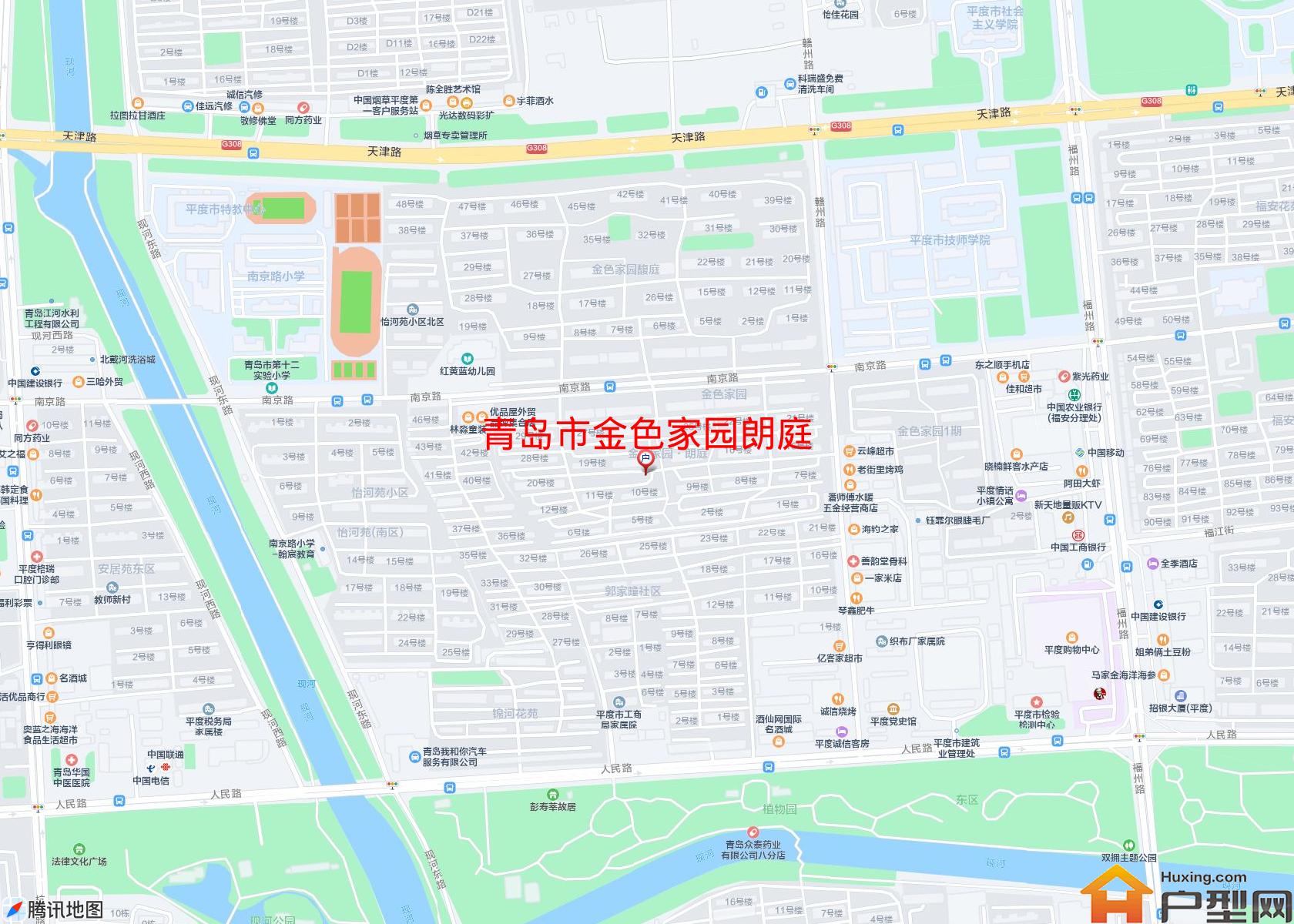 金色家园朗庭小区 - 户型网