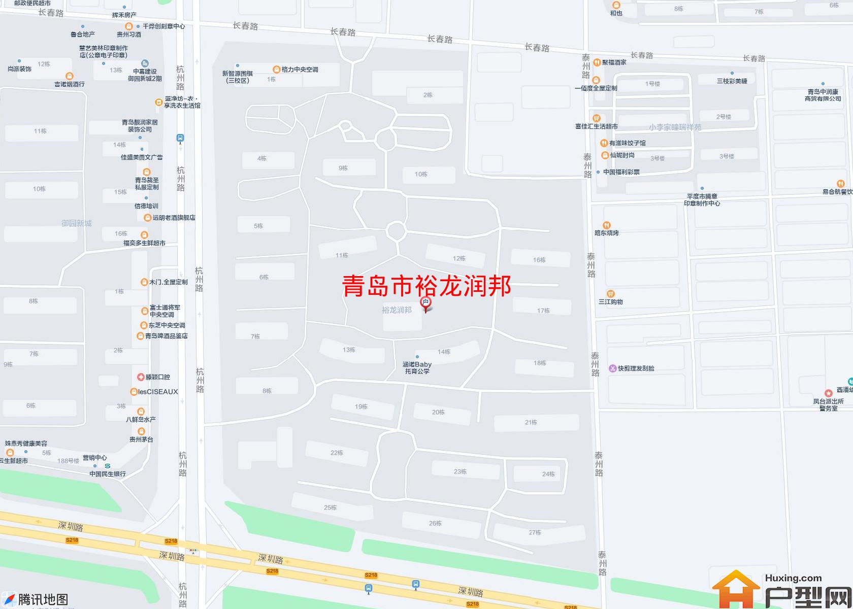 裕龙润邦小区 - 户型网