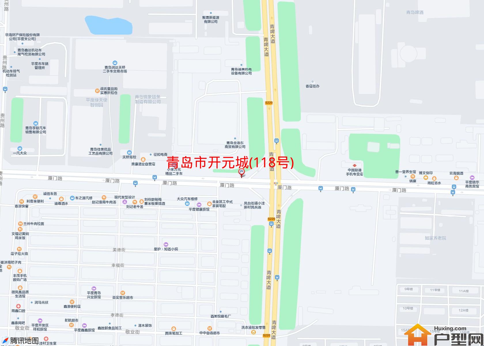 开元城(118号)小区 - 户型网