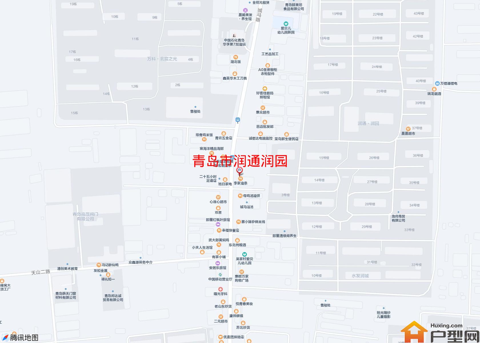 润通润园小区 - 户型网