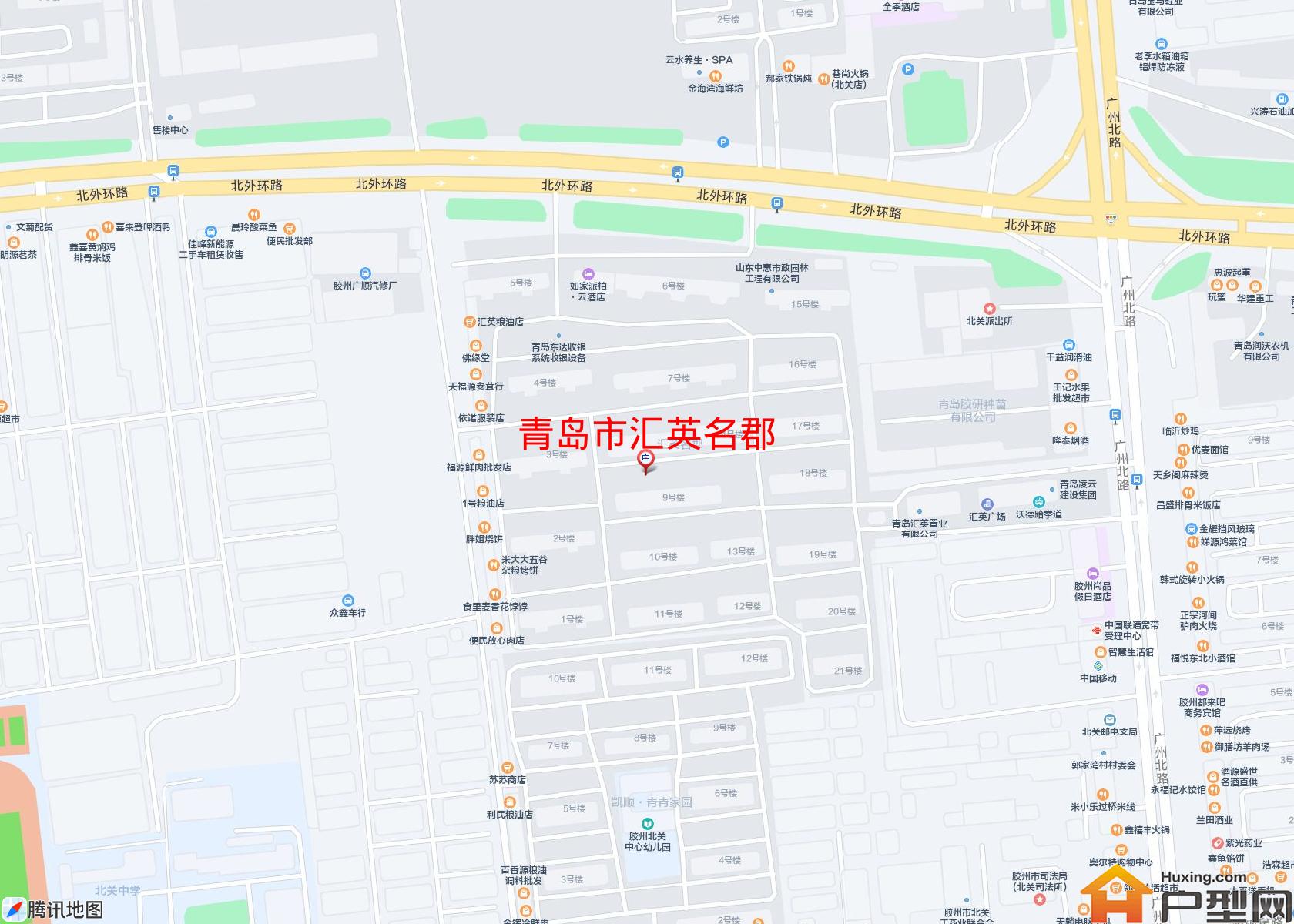 汇英名郡小区 - 户型网