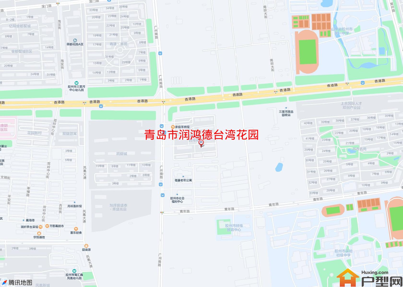 润鸿德台湾花园小区 - 户型网