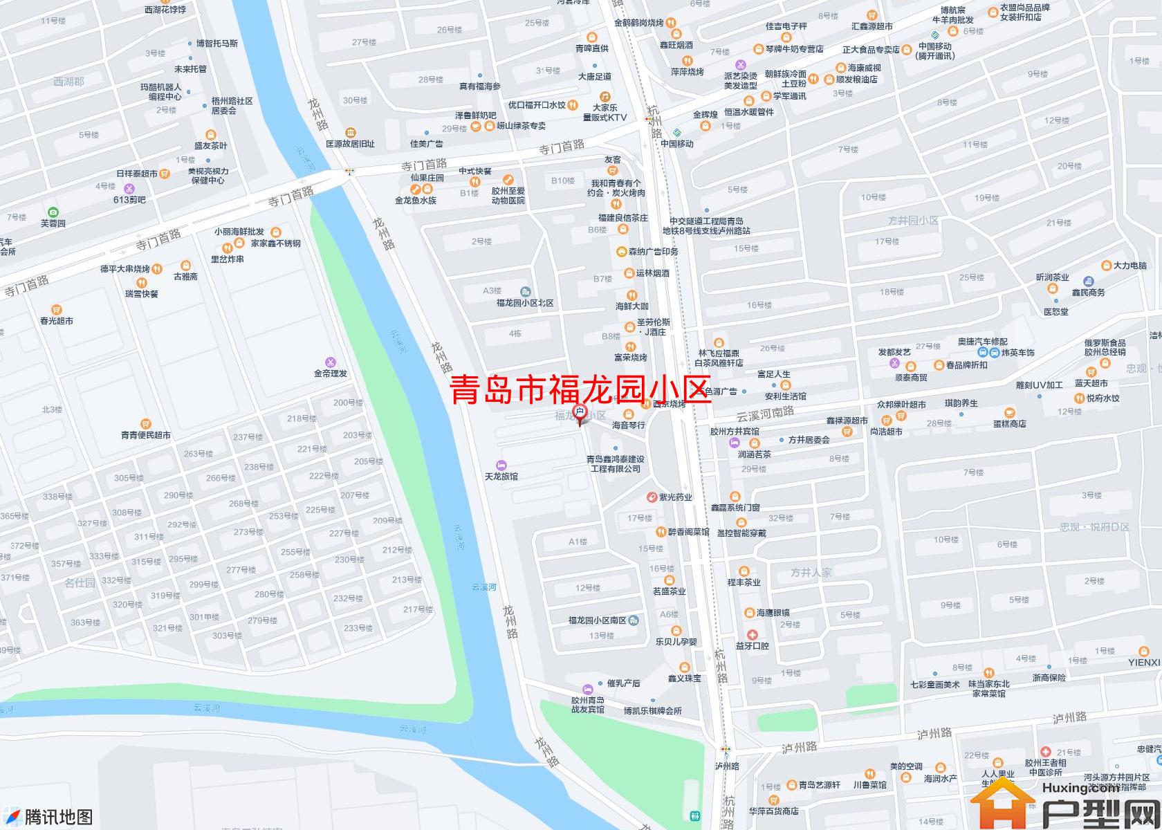 福龙园小区小区 - 户型网