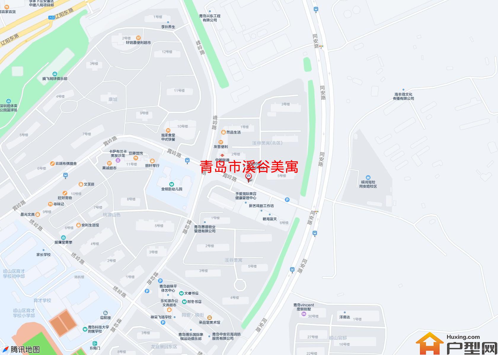 溪谷美寓小区 - 户型网 溪谷美寓小区 - 户型网