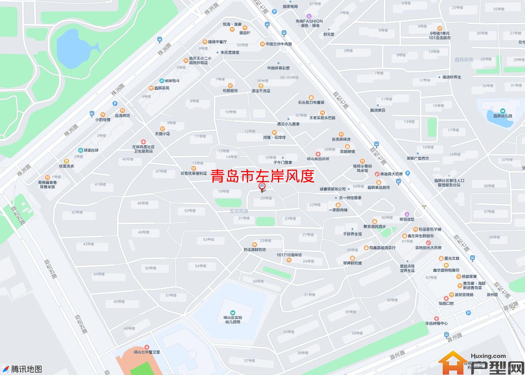 左岸风度小区 - 户型网