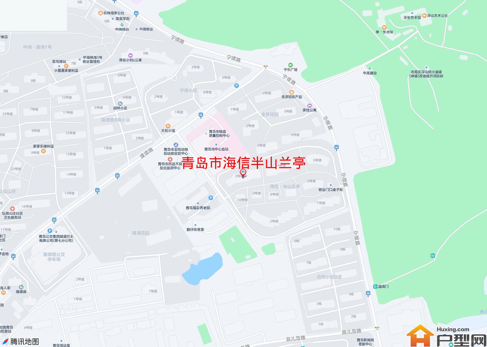 海信半山兰亭小区 - 户型网