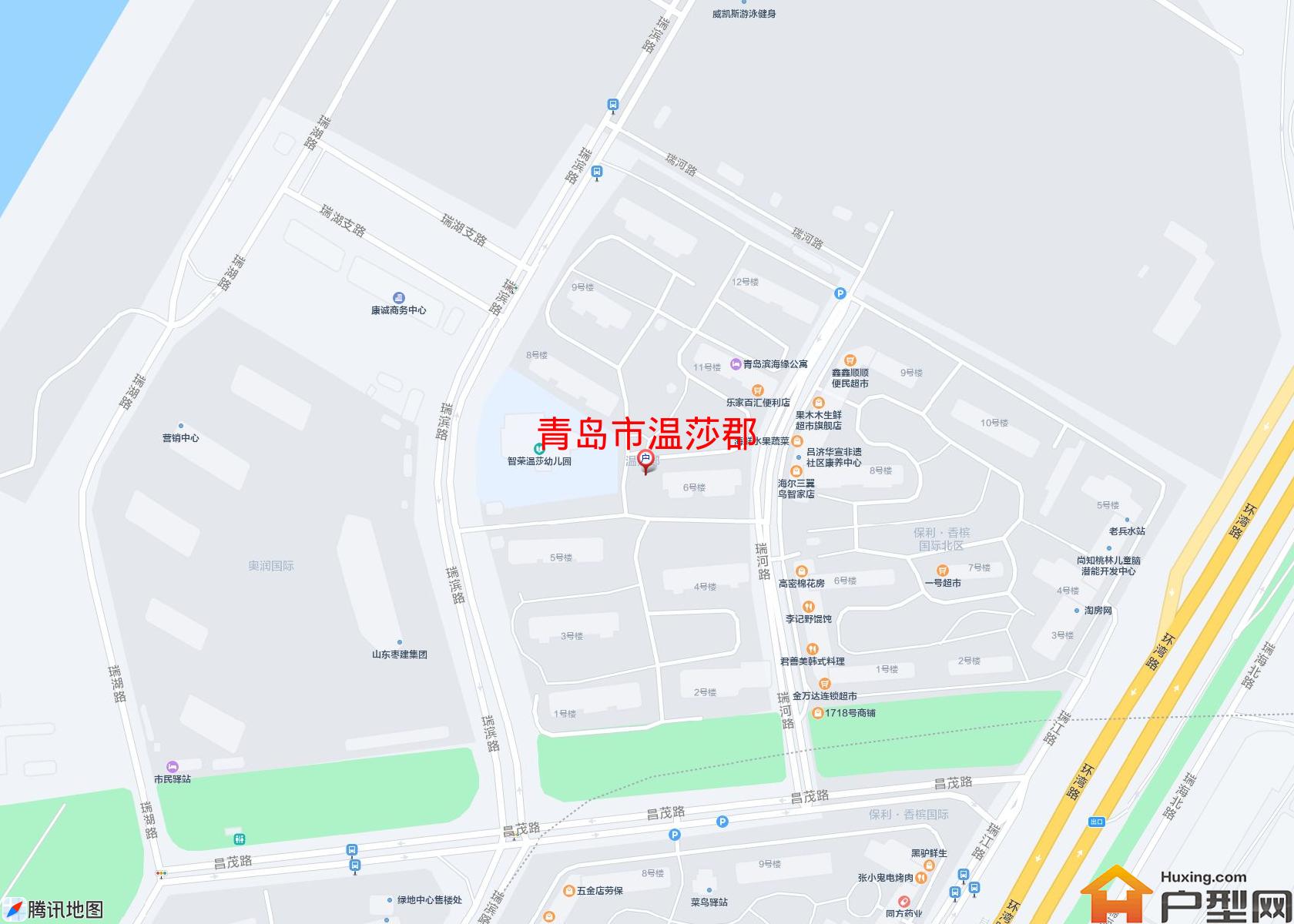 温莎郡小区 - 户型网