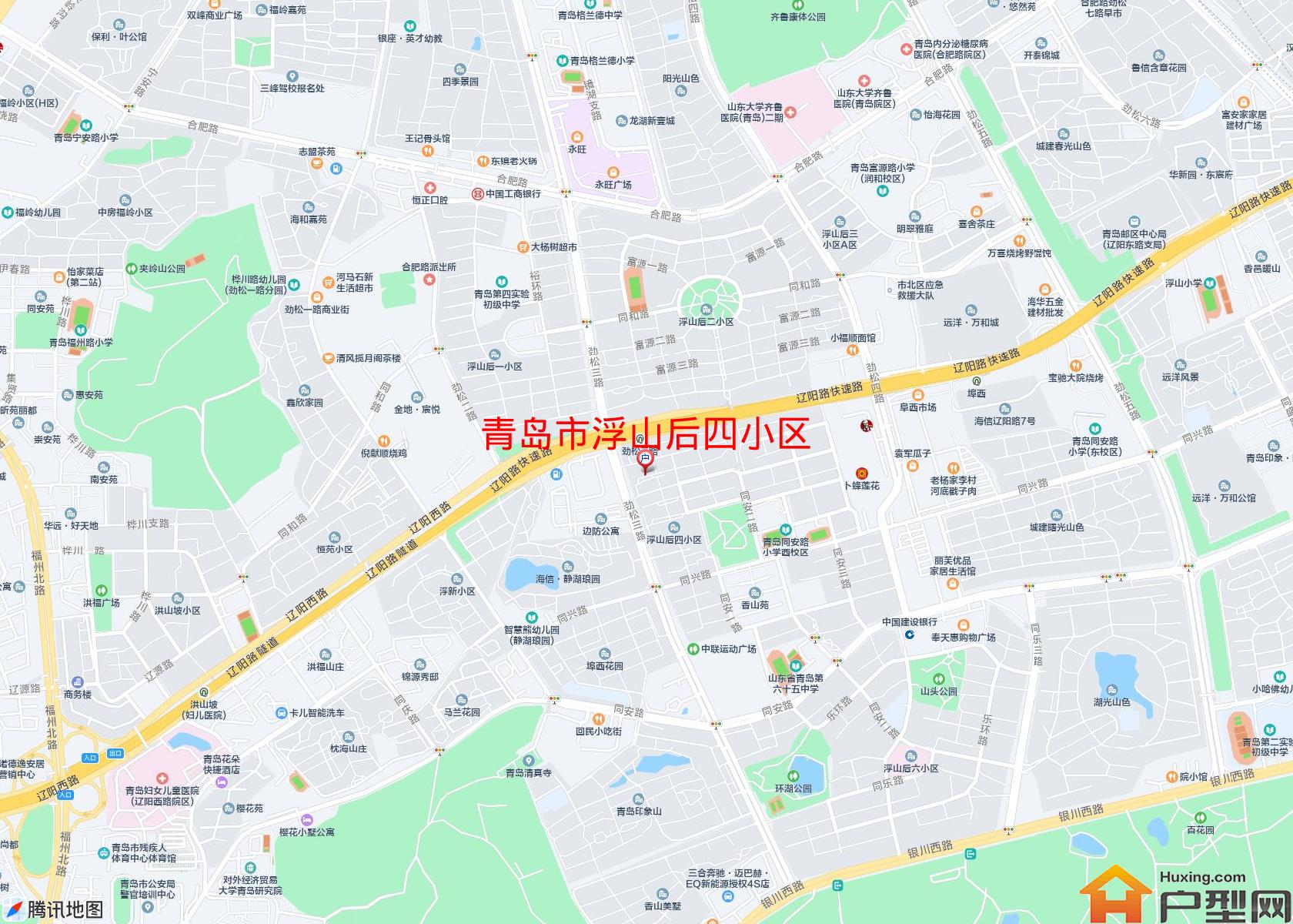 浮山后四小区小区 - 户型网 浮山后四小区小区 - 户型网