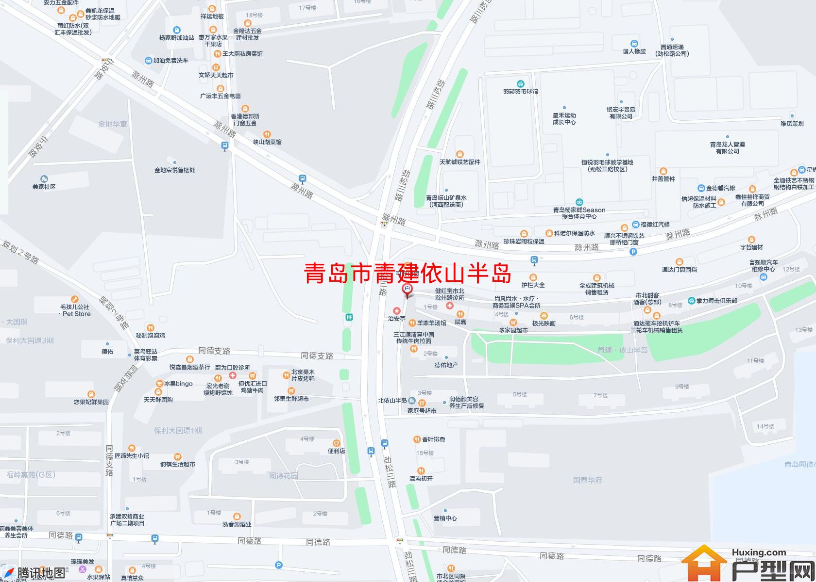 青建依山半岛小区 - 户型网