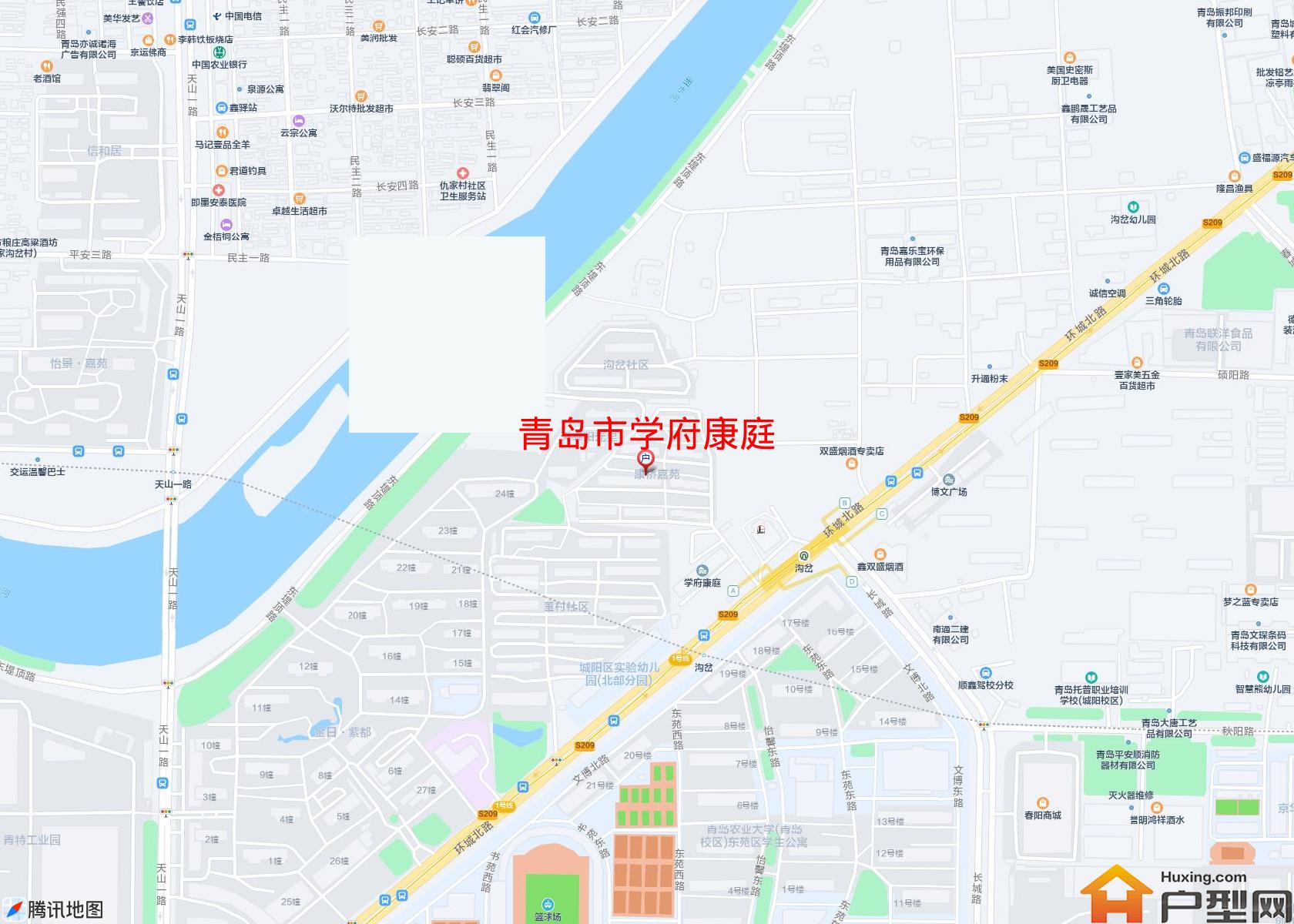学府康庭小区 - 户型网