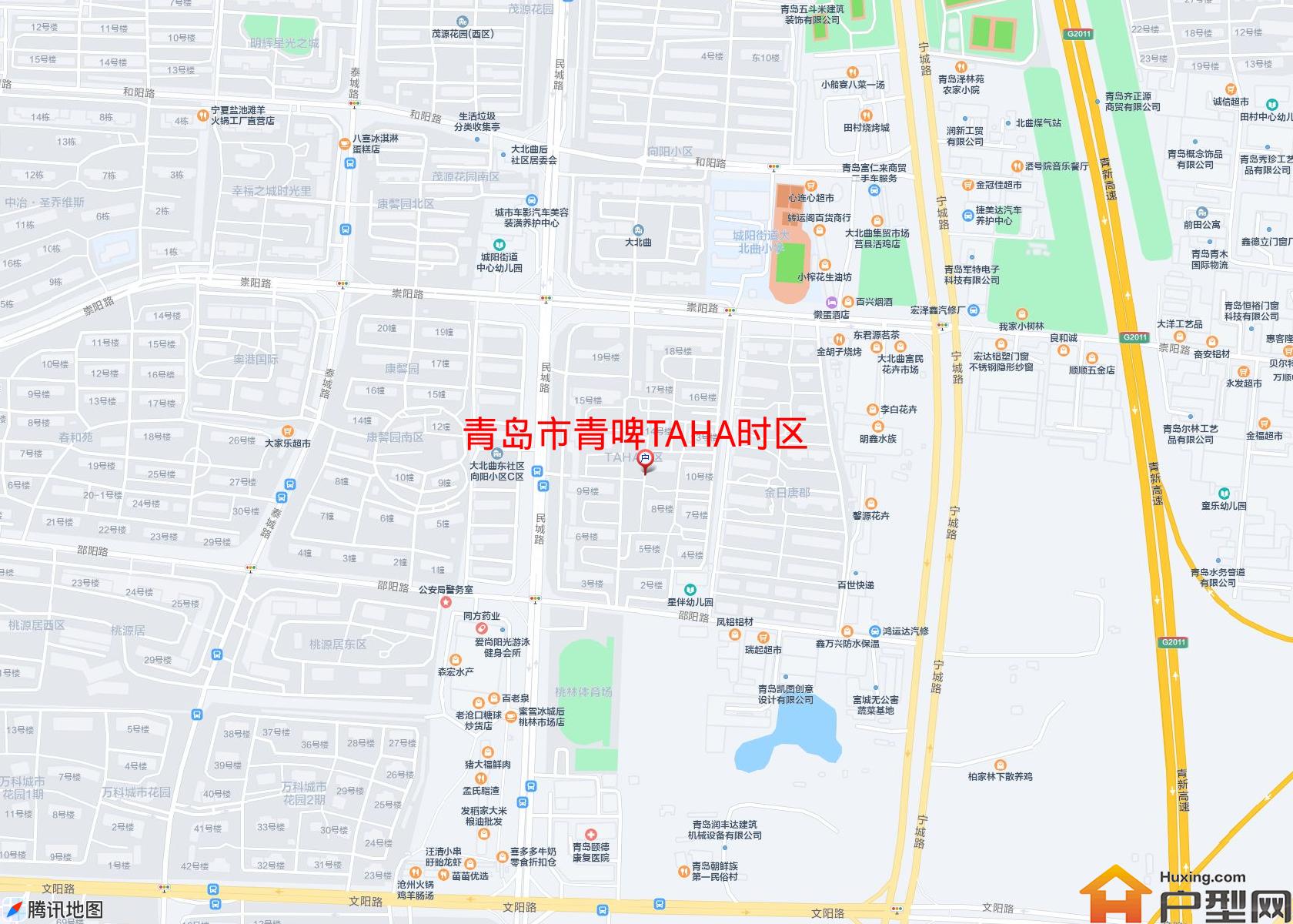 青啤TAHA时区小区 - 户型网