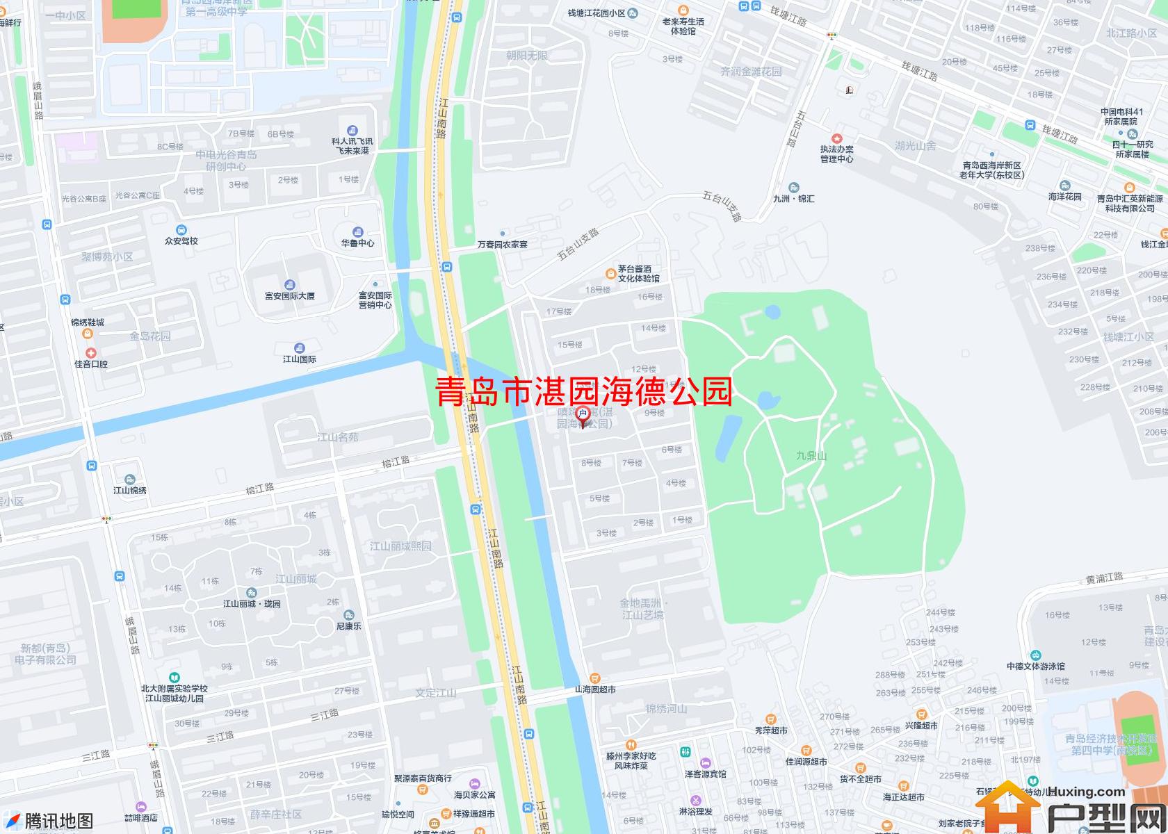 湛园海德公园小区 - 户型网