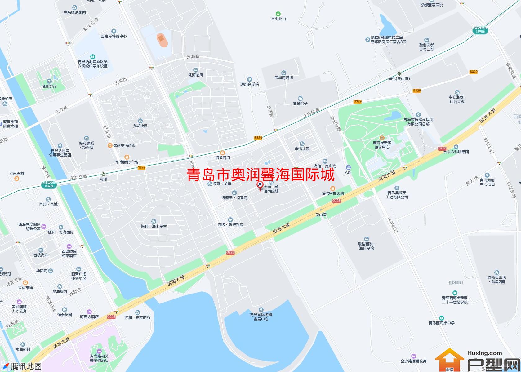奥润馨海国际城小区 - 户型网