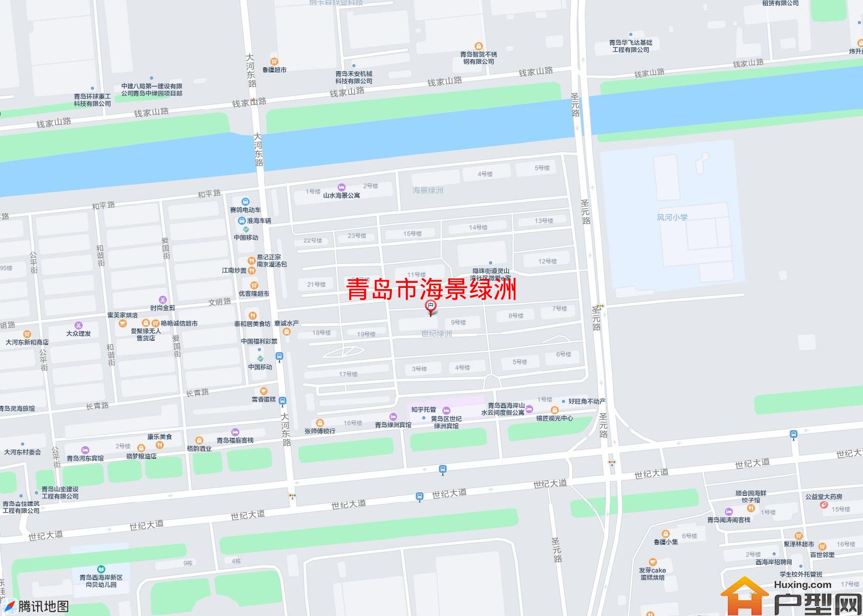 海景绿洲小区 - 户型网