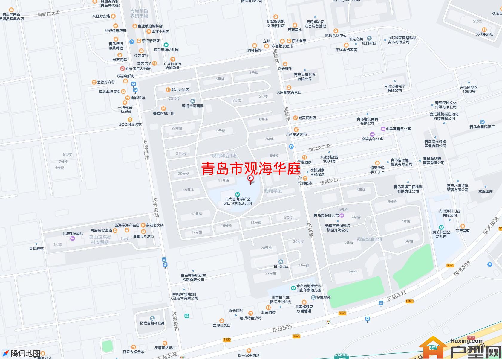 观海华庭小区 - 户型网