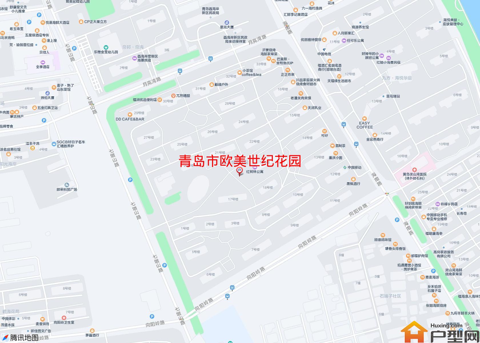 欧美世纪花园小区 - 户型网
