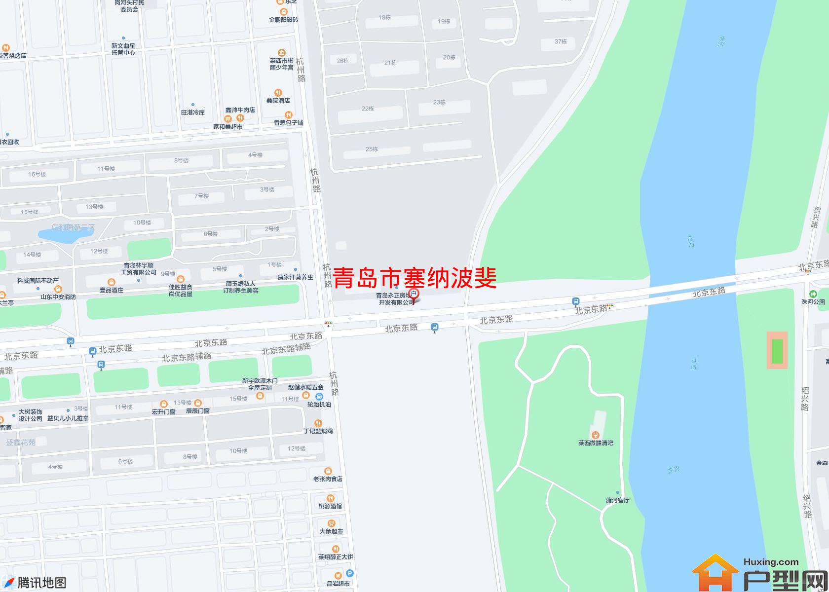 塞纳波斐小区 - 户型网