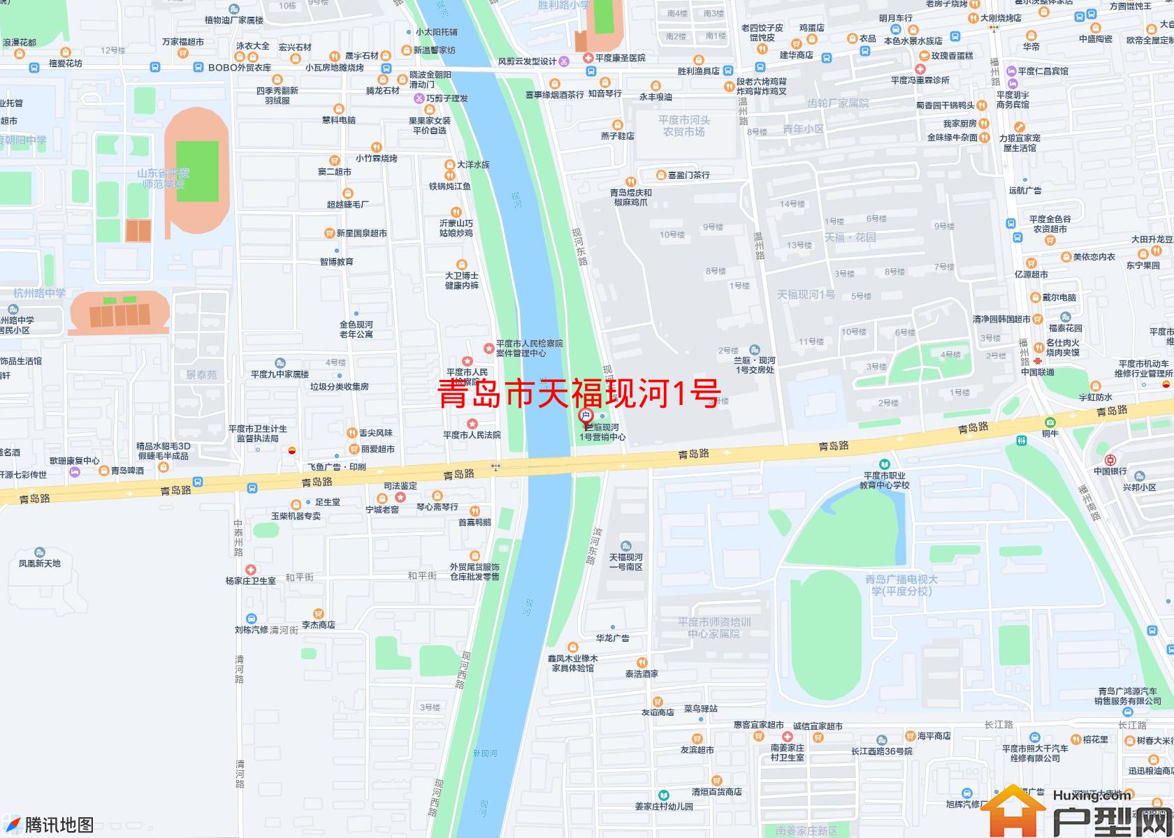 天福现河1号小区 - 户型网